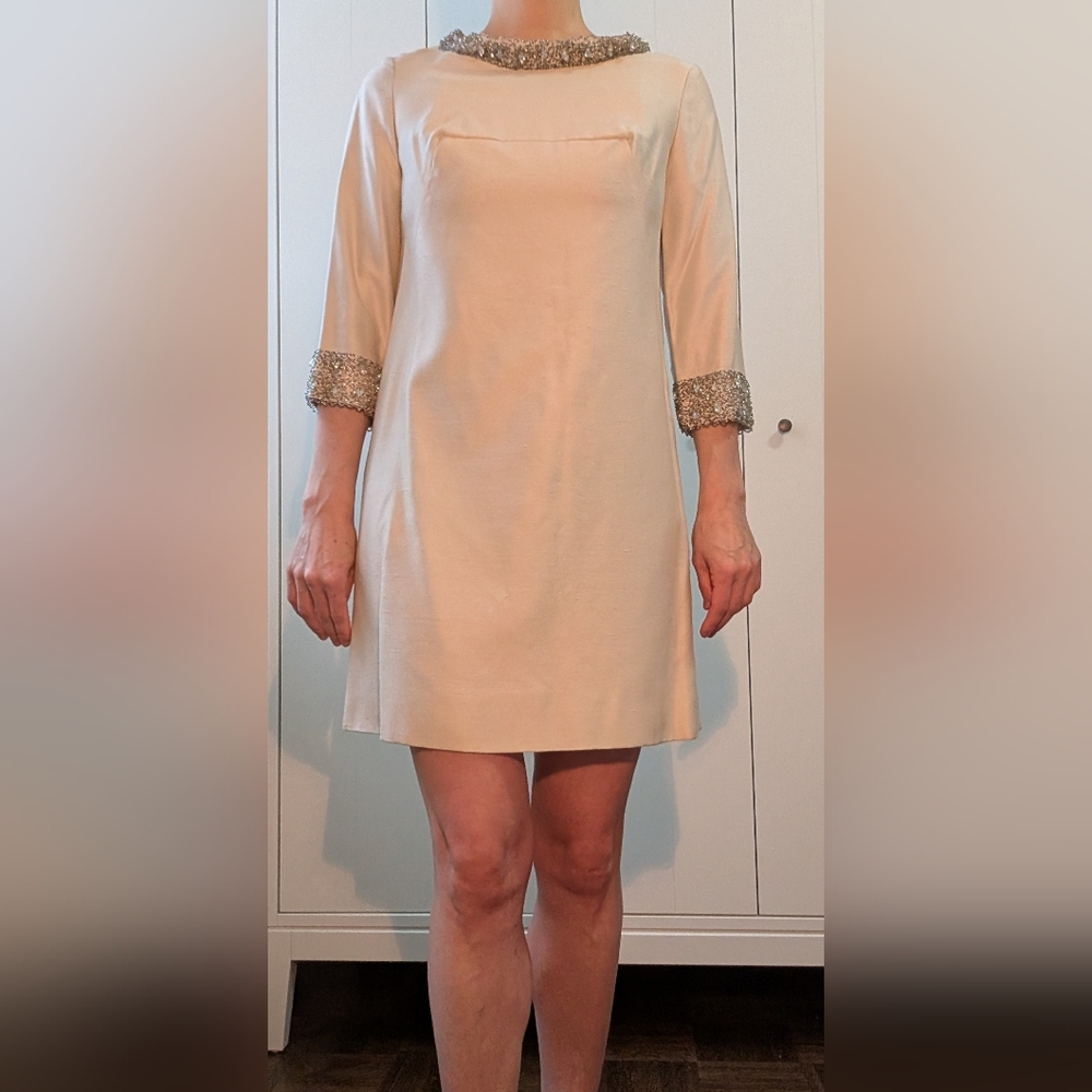 Vintage Dress With Embroidery